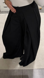 Pantalon Palazzo Ébène